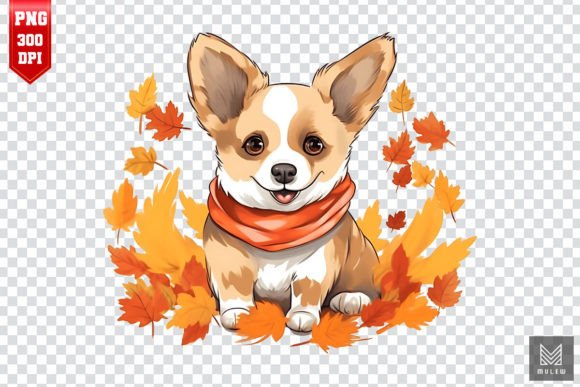 Autumn Corgi Clipart: A Hands-On Embroidery Review