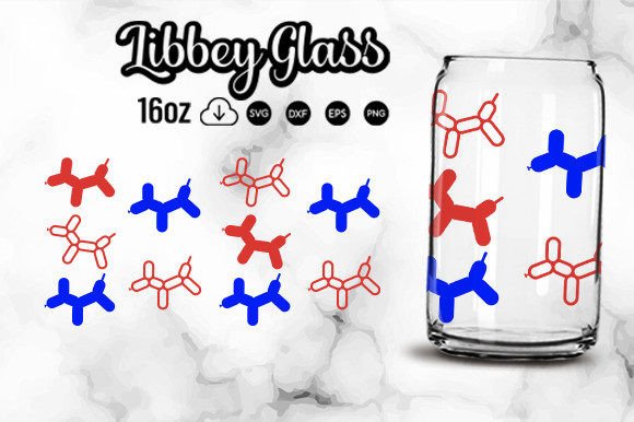 Ballon Dog 4th of July Libbey Glass Can Review