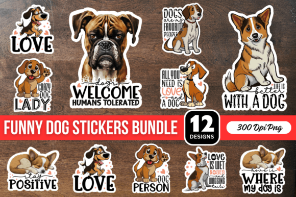 Funny Dog Stickers Bundle: A Designer's Hands-On Review
