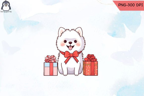 Kawaii Doodle Christmas Dog PNG: A Designer's Review
