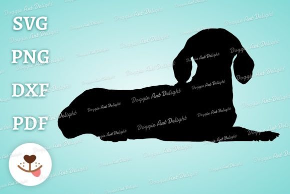 Lying Dachshund Dog Silhouette: A Designer's Review