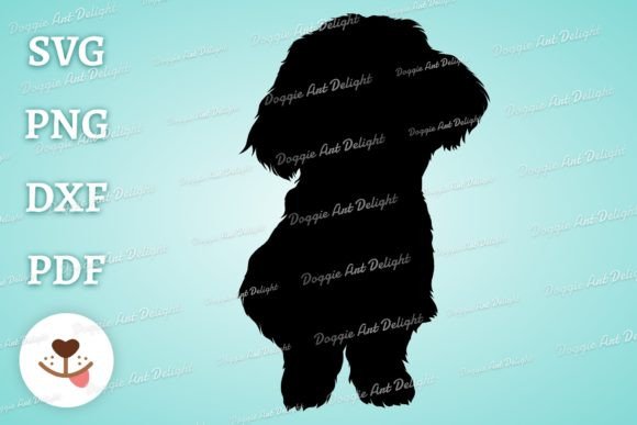 Sitting Maltipoo Svg Png Dxf Silhouette Review